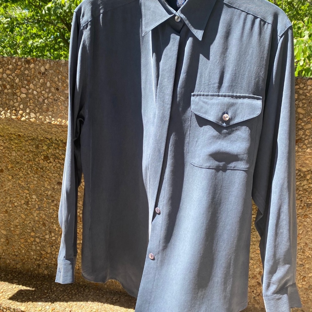 Womens  "Corbin Collection" !00% silk blouses (2)